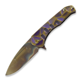 Medford - Praetorian Slim Flipper S35VN Vulcan DP, "Stained Glass"