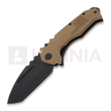 Medford - Scout M/P, D2 PVD Tanto Blade, Coyote G10