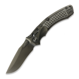 Microtech - Amphibian Ram-Lok DLC Stonewash Frag Titanium DLC accent