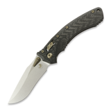 Microtech - Amphibian Ram-Lok Stonewash Slab Carbon Fiber