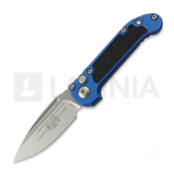 Microtech - Auto LUDT Gen III S/E Blue Aluminum, Stonewash