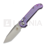 Microtech - Auto LUDT Gen III Tanto Purple Haze Slab Titanium