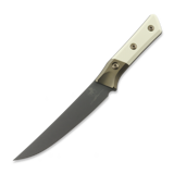 Microtech - Boning Knife 6" Bolstered - DLC - Ivory G10