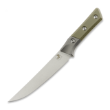 Microtech - Boning Knife 6" Bolstered - Stonewash - OD Green G10