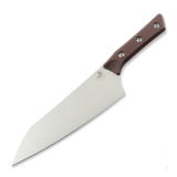 Microtech - Chef Knife 8" - Stonewash - Black Cherry G10