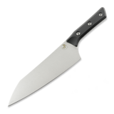 Microtech - Chef Knife 8" - Stonewash - Black G10