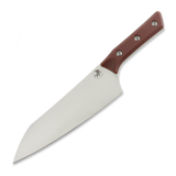 Microtech - Chef Knife 8" - Stonewash - Merlot G10