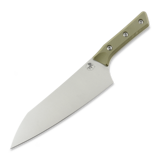 Microtech - Chef Knife 8" - Stonewash - OD Green G10