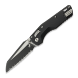 Microtech - MSI Mini Ram-Lok S/E Black Tactical Fluted Aluminum, full serrated