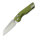 Microtech - MSI Mini Ram-Lok Stonewash Standard Fluted Aluminum OD Green