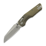 Microtech - MSI Mini S/E Apocalyptic Antique Bronze Fluted Titanium, fully serrated
