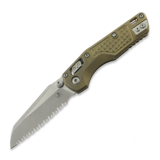 Microtech - MSI Mini S/E Apocalyptic Antique Bronze Frag Titanium, fully serrated