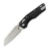 Microtech - MSI Mini S/E Stonewash Standard Frag, black, dantytas