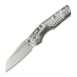Microtech - MSI Mini S/E Stonewash Standard Frag Titanium, bronze accents