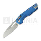 Microtech - MSI S/E, Blue Fluted Aluminum, Stonewash