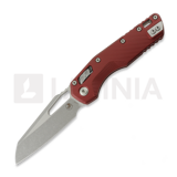 Microtech - MSI S/E, Merlot Fluted Aluminum, Apocalyptic