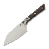 Microtech - Santoku 4,2" Bolstered - Stonewash - Black Cherry G10