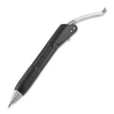 Microtech - Siphon II Stainless Steel, sort