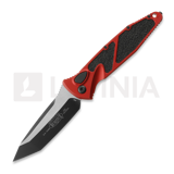 Microtech - Socom Elite T/E Auto, Black, Standard, Red