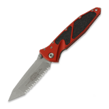 Microtech - Socom Elite Tanto Apocalyptic Red, fully serrated