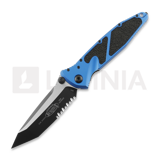 Microtech - Socom Elite Tanto Black Blue, vroubkov&aacute;n&iacute; na čepeli