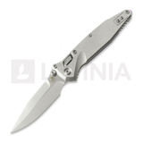 Microtech - Socom Ram-Lok Spear Point Stonewash Slab Titanium, purple accents