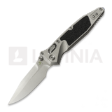 Microtech - Socom Ram-Lok Spear Point Stonewash Textured Inlay, blue accents