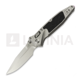 Microtech - Socom Ram-Lok Spear Point Stonewash Textured Inlay, purple accents