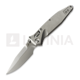 Microtech - Socom Ram-Lok Stonewash Textured Inlay Blue Accents, combo ter&auml;