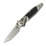 Microtech - Socom Ram-Lok T/E Stonewash Inlay Titanium, flamed accents