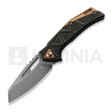 Midgards-Messer - Bifur Damascus, Titanium/Copper