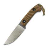 Mikituk Knife - Braun - N690 - G10, ruskea