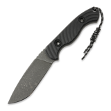 Mikituk Knife - Sharpak - K110 - G10, musta