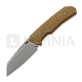 MK Knives & Tools - Flin Expedition Natural Canvas Micarta