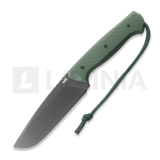 MK Knives & Tools - Rambler FTB V4E, Green G-10