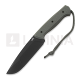 MK Knives & Tools - Rambler Postapo, Charcoal Grey G-10