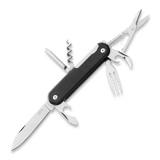 MKM Knives - Campo 7, Black Canvas Micarta