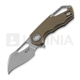 MKM Knives - Isonzo M390 Hawkbill, bronze anodized titanium