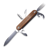 MKM Knives - Malga 6, natural canvas micarta