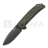 MKM Knives - Maximo, OD green anodized titanium