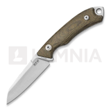 MKM Knives - Pocket Tango 2, Green Canvas Micarta