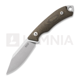 MKM Knives - Pocket Tango 4 - Stonewash - Canvas Micarta, зелёный
