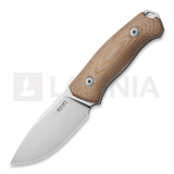 MKM Knives - Small LOV - M390 - Natural Canvas Micarta