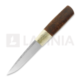 ML Custom Knives - Utility Puukko, horn-curly birch