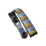 Mummert Knives - Slotted Ti-Clip - Dragon Scale