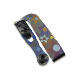 Mummert Knives - Slotted Ti-Clip - Midnight Bloom