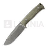 NN Knives - Adventurer II NC Milled, Green Micarta, Kydex Sheath