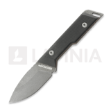 NN Knives - Proto Wild Drop Point NC Milled, Black Richlite