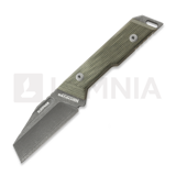 NN Knives - Proto Wild Wharncliffe NC Milled, Green Micarta