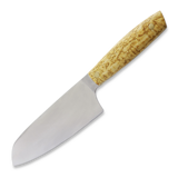 Nordic Knife Design - Santoku 165, curly birch